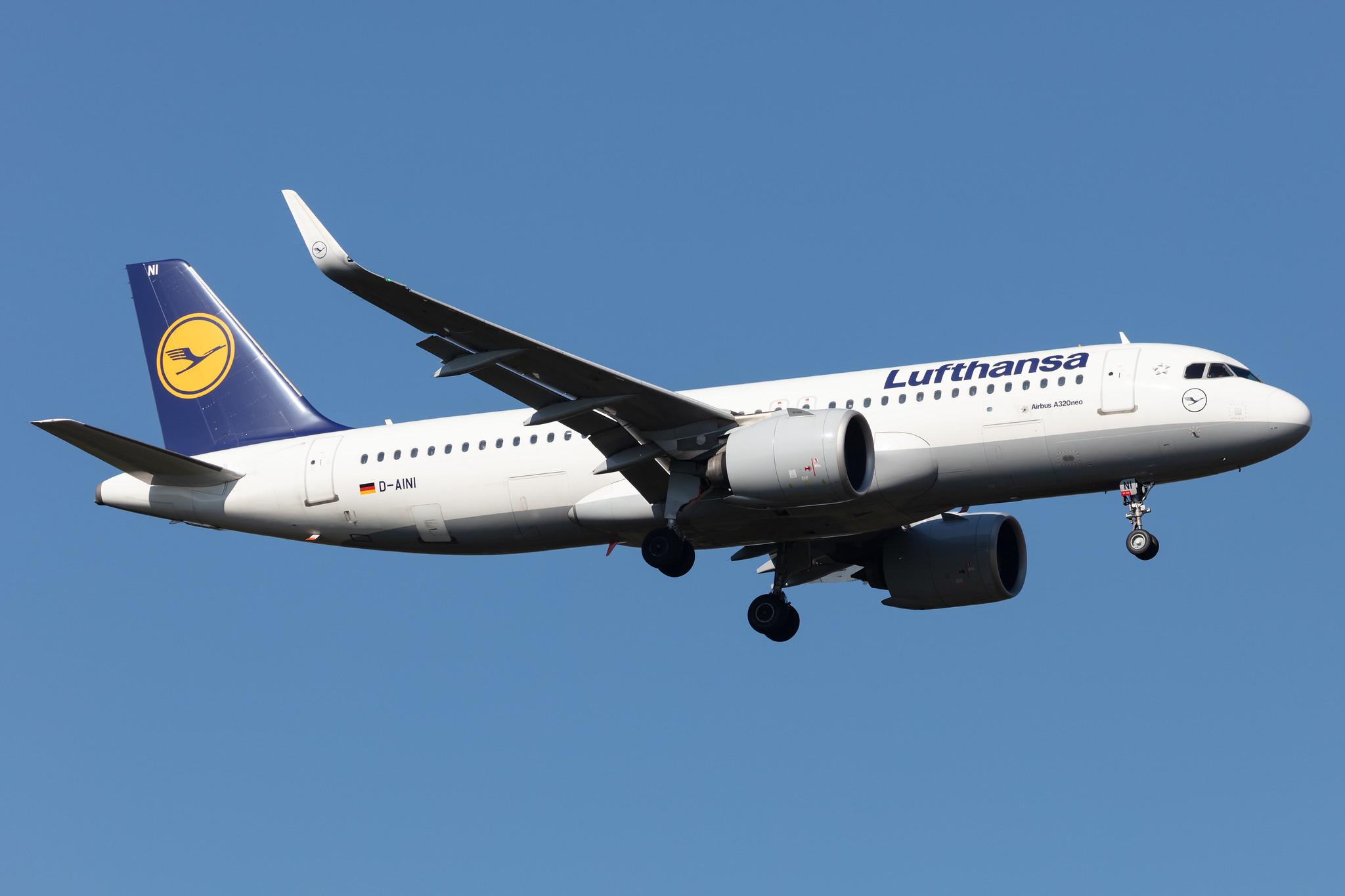 Frankfurt Airport: Lufthansa (LH / DLH) |  Airbus A320-271N A20N | D-AINI | MSN 7710