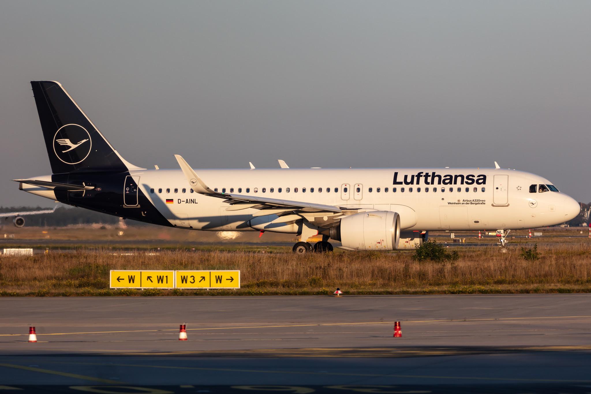 Frankfurt Airport: Lufthansa (LH / DLH) |  Airbus A320-271N A20N | D-AINL | MSN 8383