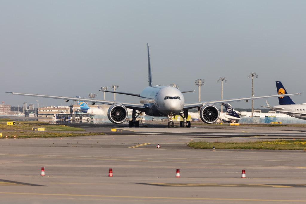 Frankfurt Airport: Lufthansa Cargo (/ GEC) |  Boeing 777-FBT B77L | D-ALFC | MSN 41676