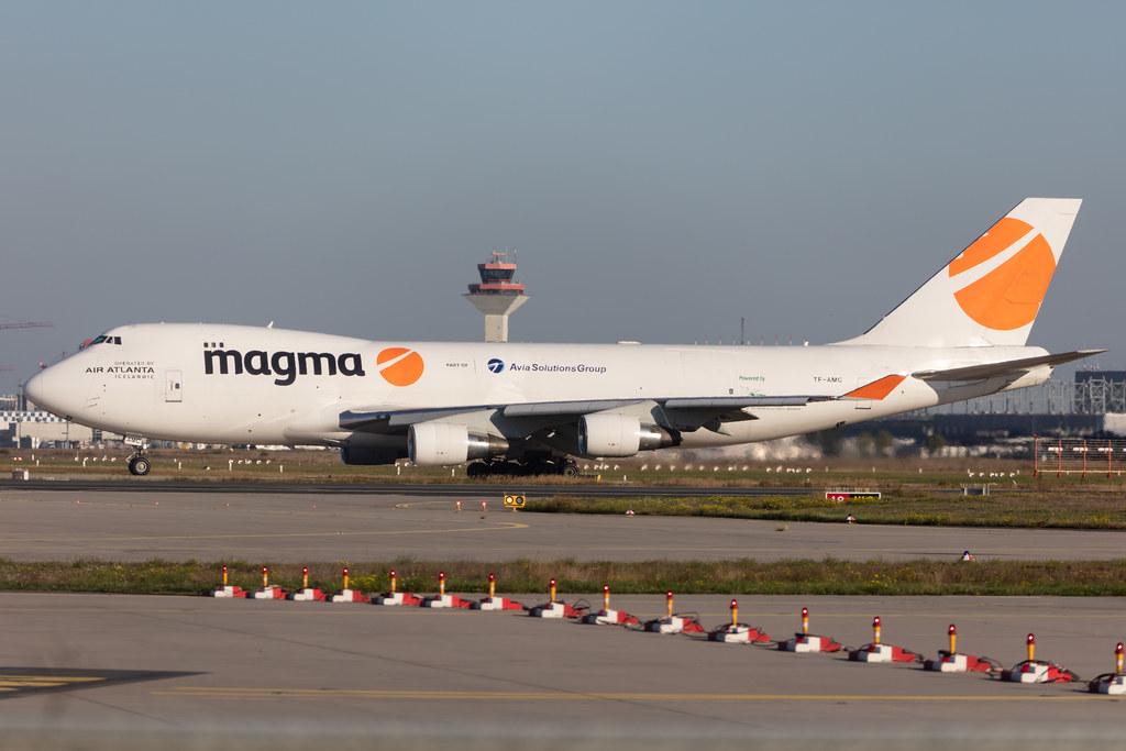 Frankfurt Airport: Magma Aviation (CC / ABD) | Operator: Air Atlanta Icelandic |  Boeing 747-412F B744 | TF-AMC | MSN 26563