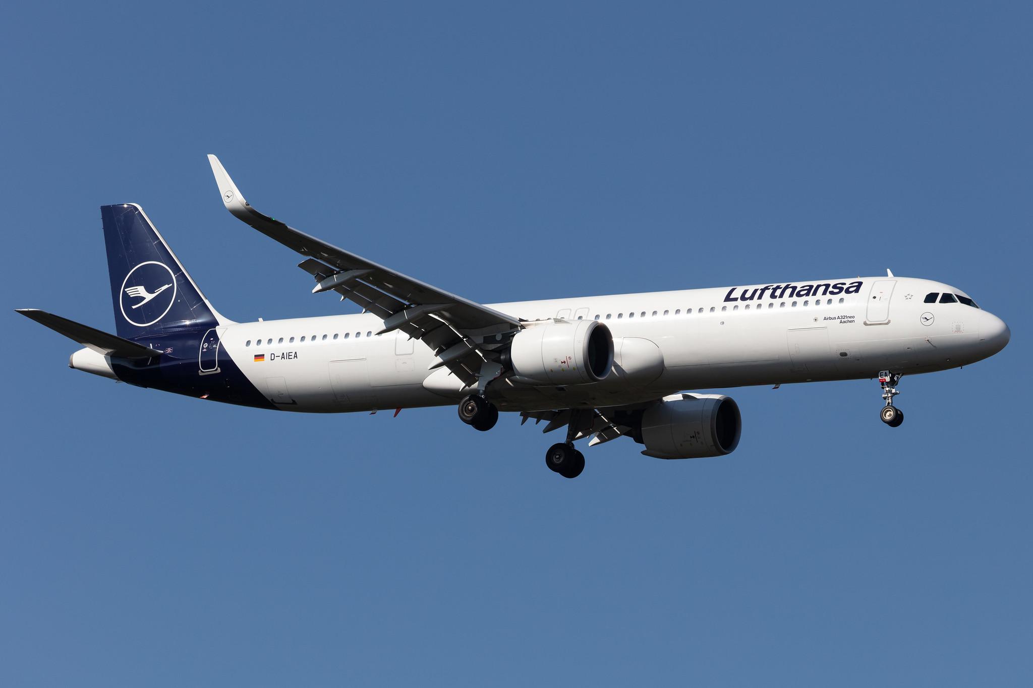 Frankfurt Airport: Lufthansa (LH / DLH) |  Airbus A321-271NX A21N | D-AIEA | MSN 8761