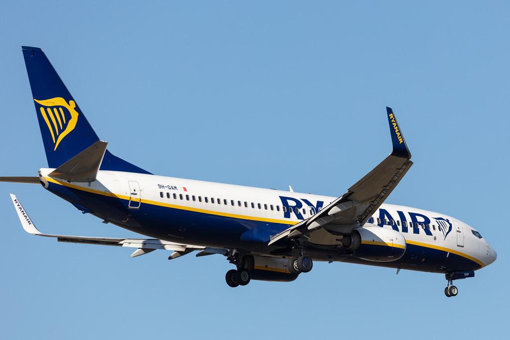 Frankfurt Airport: Ryanair (FR / RYR) | Operator: Malta Air |  Boeing 737-8AS B738 | 9H-QAM | MSN 44794
