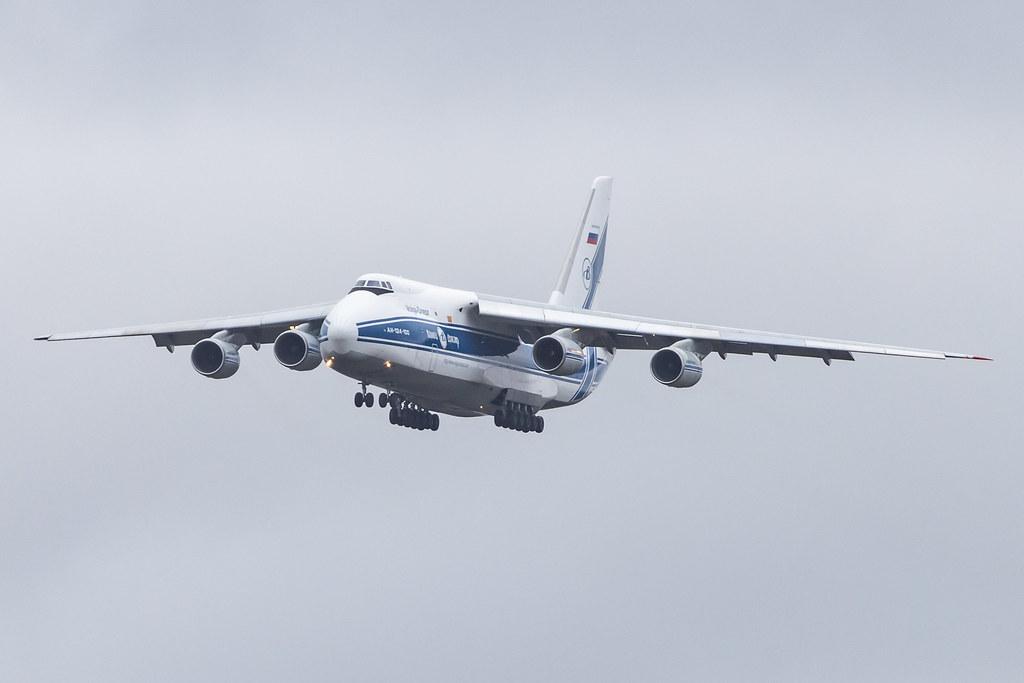 Hamburg Airport: Volga-Dnepr Airlines (VI / VDA) |  Antonov An-124-100 Ruslan A124 | RA-82047 | MSN 9773053259121