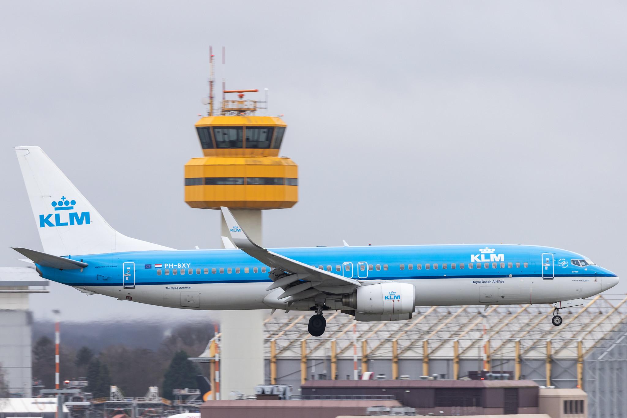 Hamburg Airport: KLM (KL / KLM) |  Boeing 737-8K2 B738 | PH-BXY | MSN 30372
