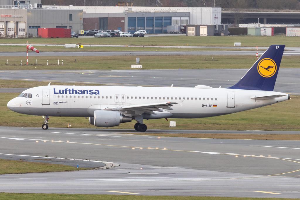 Hamburg Airport: Lufthansa (LH / DLH) |  Airbus A320-214 A320 | D-AIZF | MSN 4289