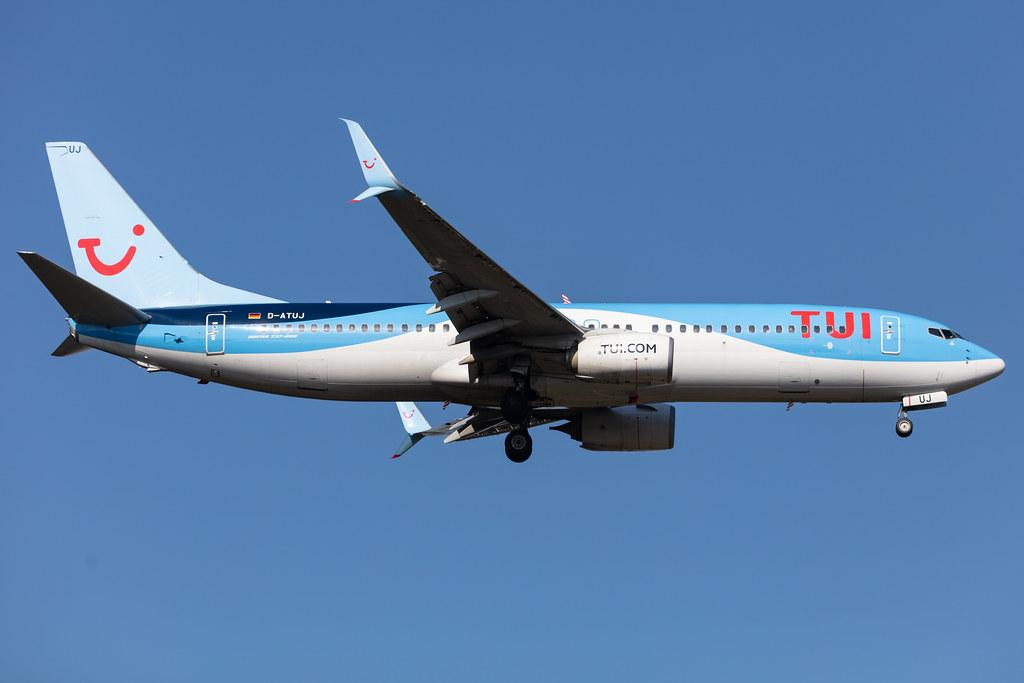 Frankfurt Airport: TUI (X3 / TUI) | Operator: TUI fly |  Boeing 737-8K5 B738 | D-ATUJ | MSN 32904