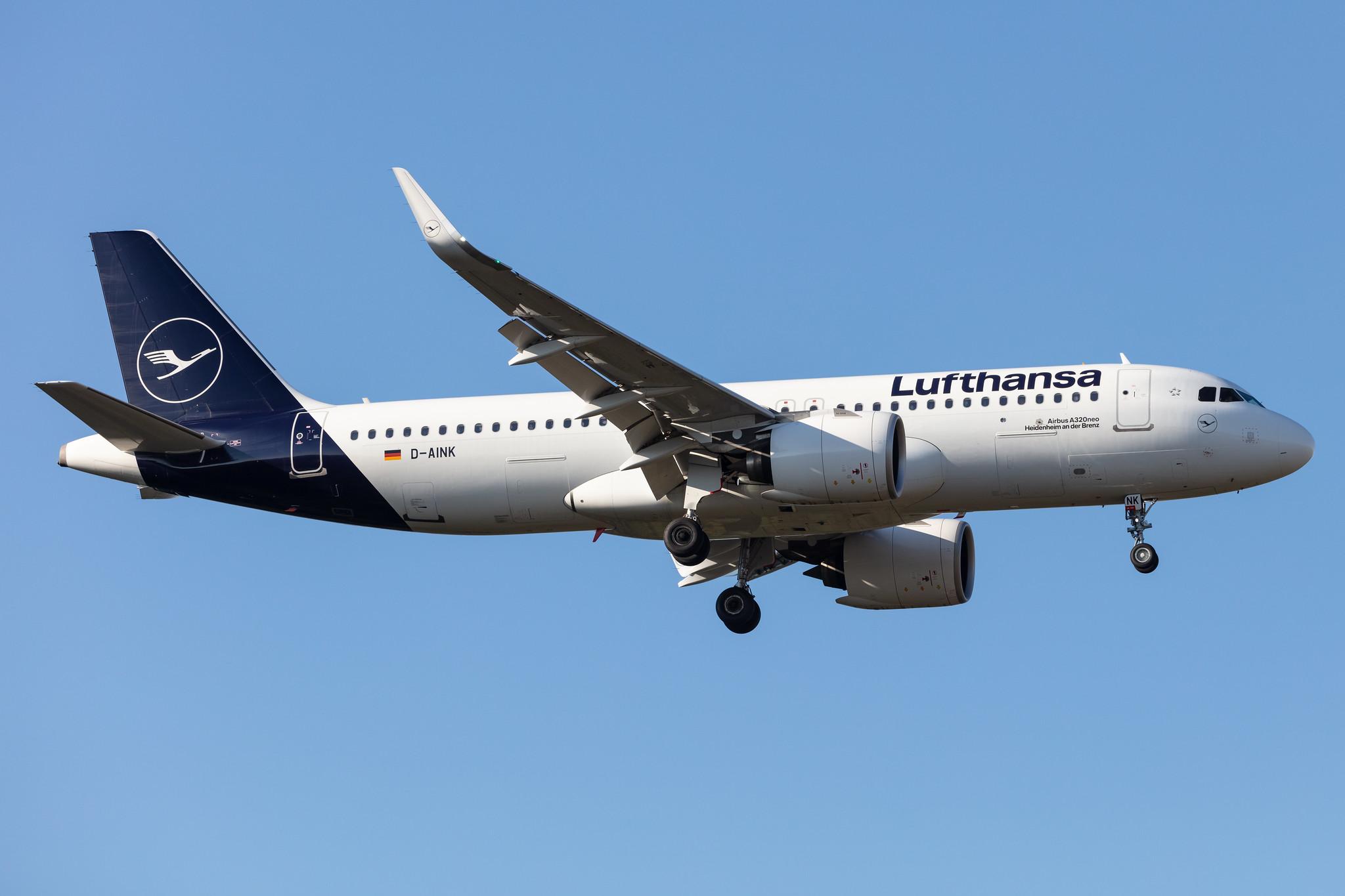 Frankfurt Airport: Lufthansa (LH / DLH) |  Airbus A320-271N A20N | D-AINL | MSN 8383