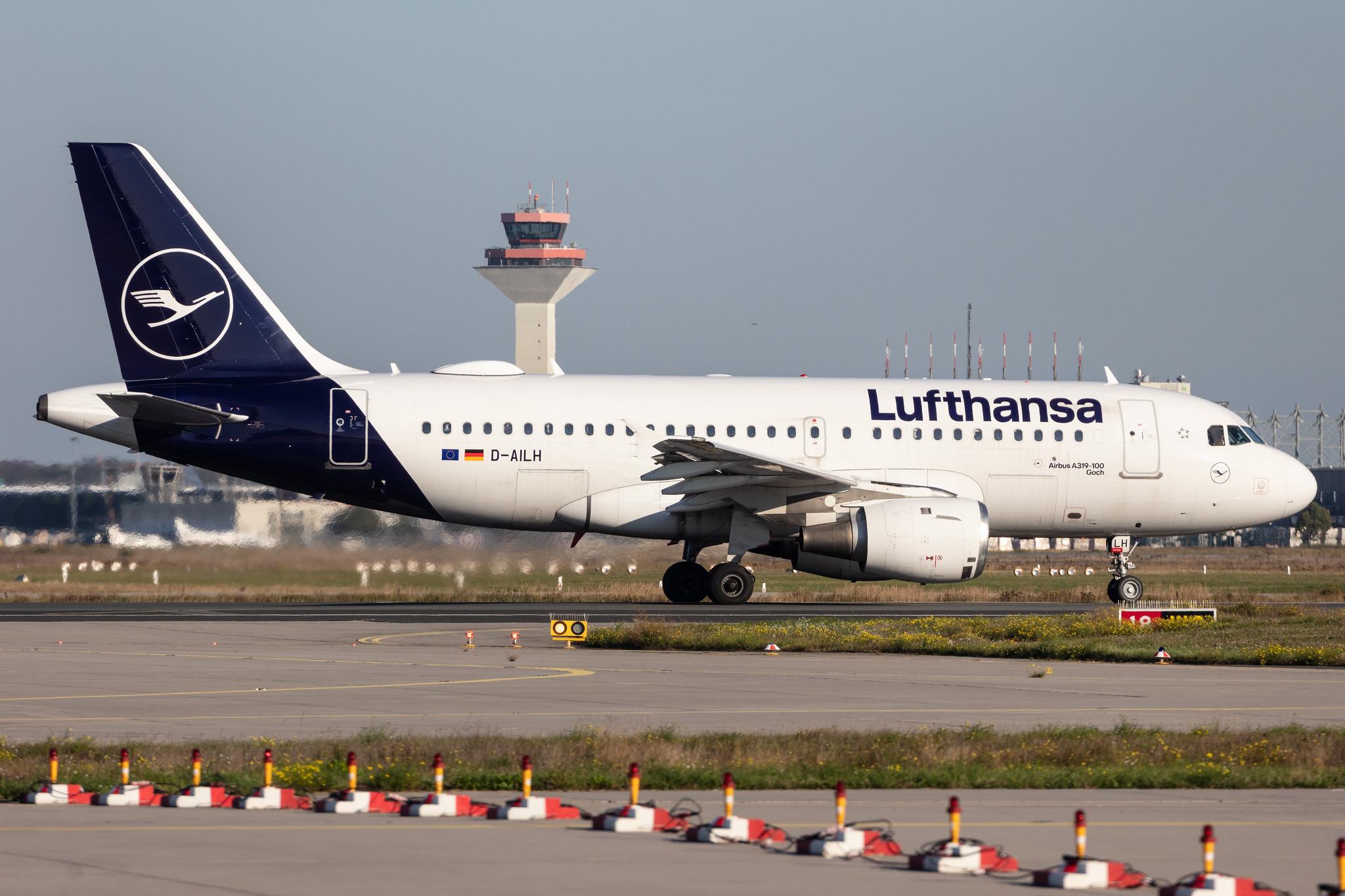 Frankfurt Airport: Lufthansa (LH / DLH) |  Airbus A319-114 A319 | D-AILH | MSN 0641