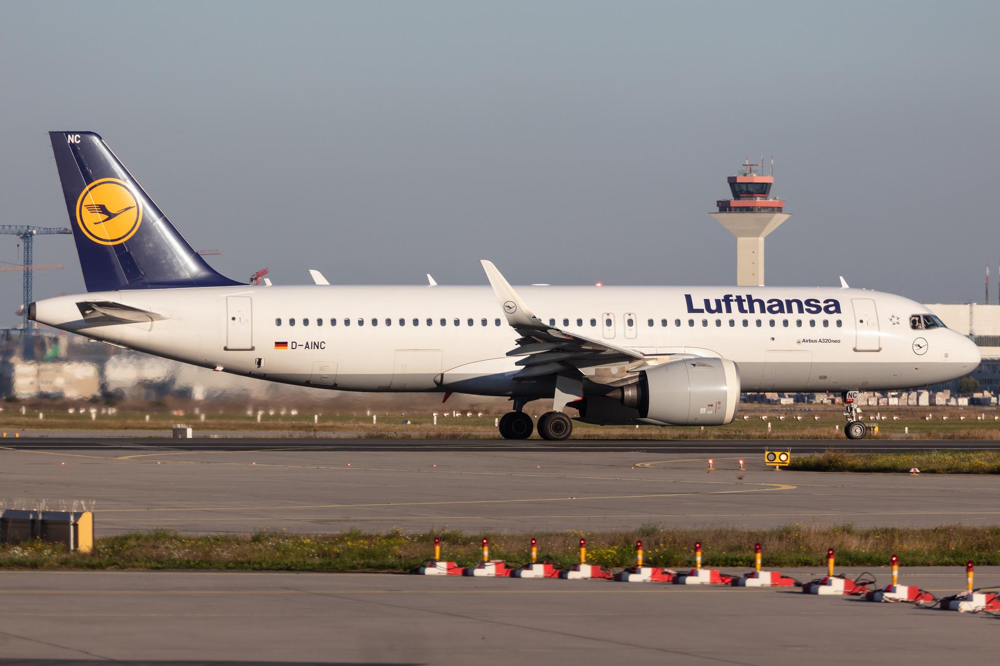 Frankfurt Airport: Lufthansa (LH / DLH) |  Airbus A320-271N A20N | D-AINC | MSN 6920