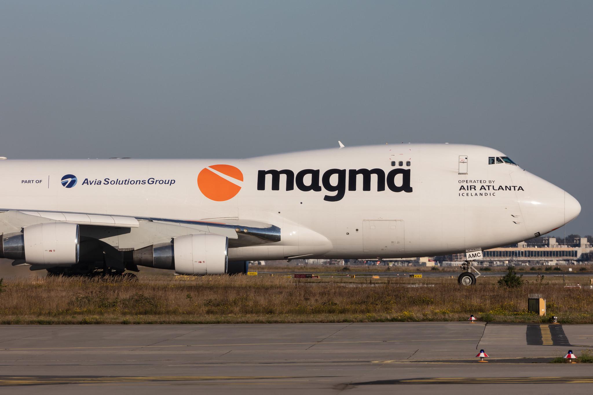 Frankfurt Airport: Magma Aviation (CC / ABD) | Operator: Air Atlanta Icelandic |  Boeing 747-412F B744 | TF-AMC | MSN 26563