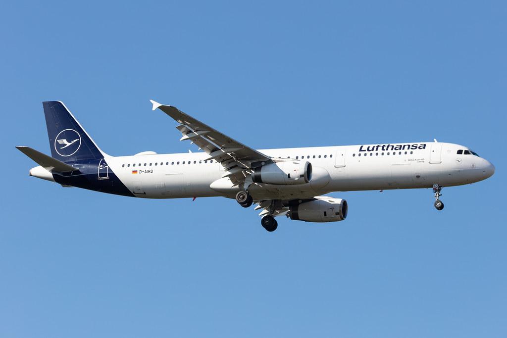 Frankfurt Airport: Lufthansa (LH / DLH) |  Airbus A321-131 A321 | D-AIRD | MSN 0474