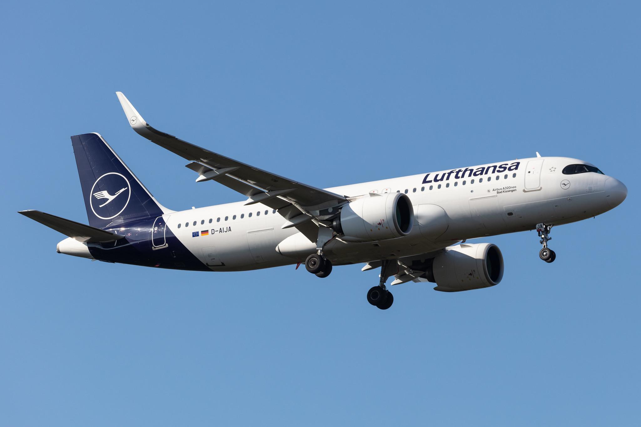 Frankfurt Airport: Lufthansa (LH / DLH) |  Airbus A320-271N A20N | D-AIJA | MSN 09555
