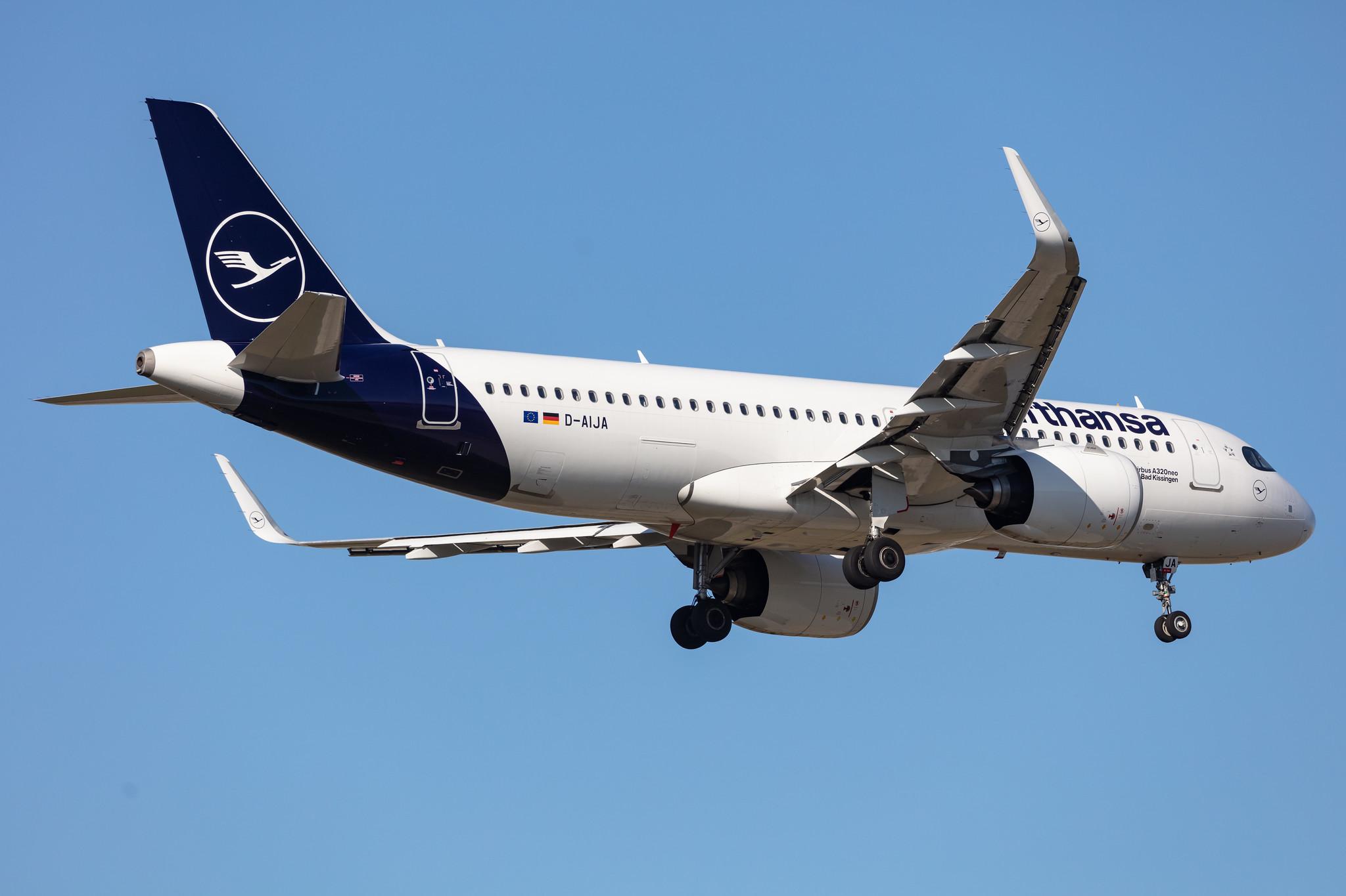 Frankfurt Airport: Lufthansa (LH / DLH) |  Airbus A320-271N A20N | D-AIJA | MSN 09555