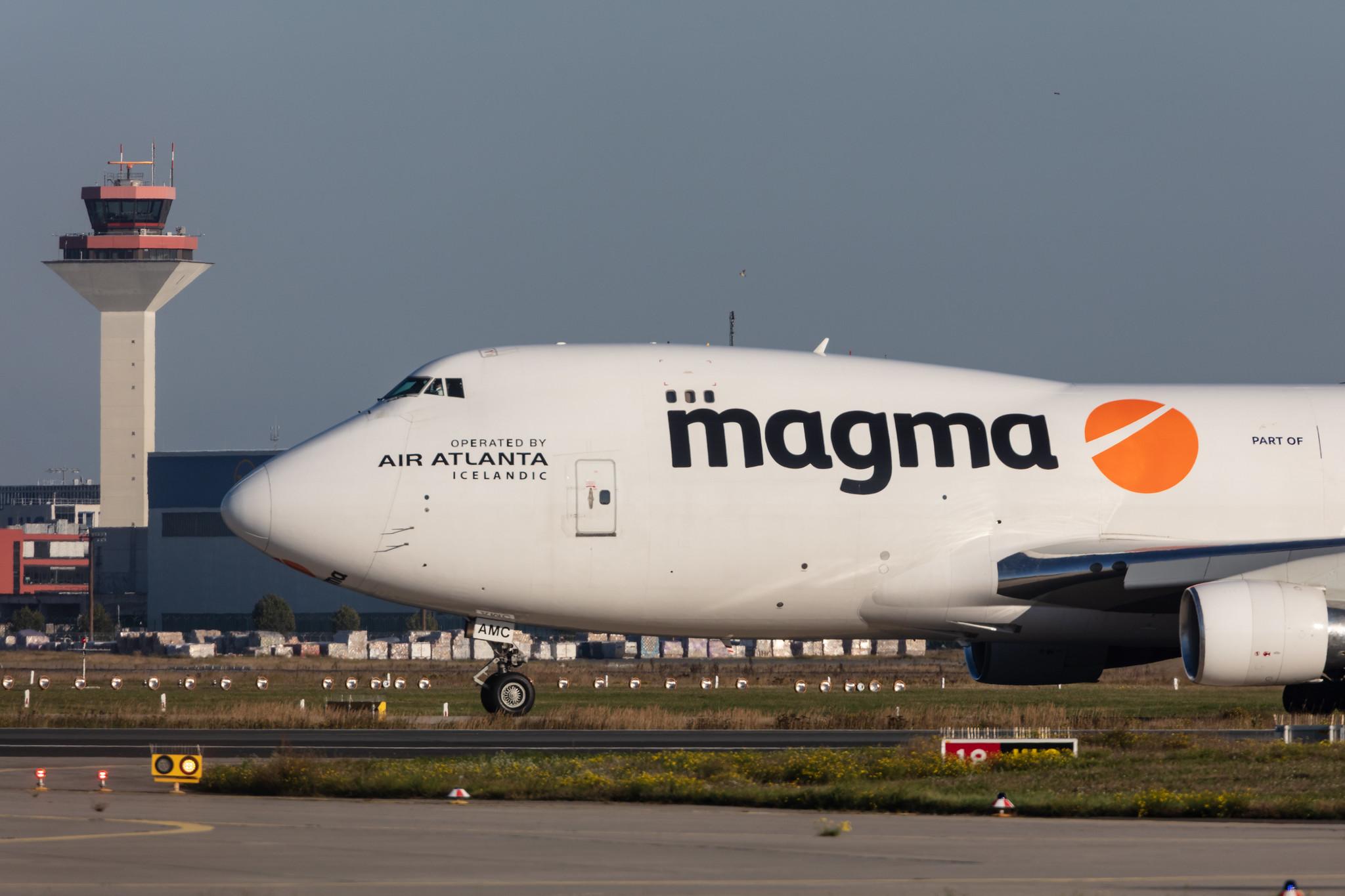 Frankfurt Airport: Magma Aviation (CC / ABD) | Operator: Air Atlanta Icelandic |  Boeing 747-412F B744 | TF-AMC | MSN 26563