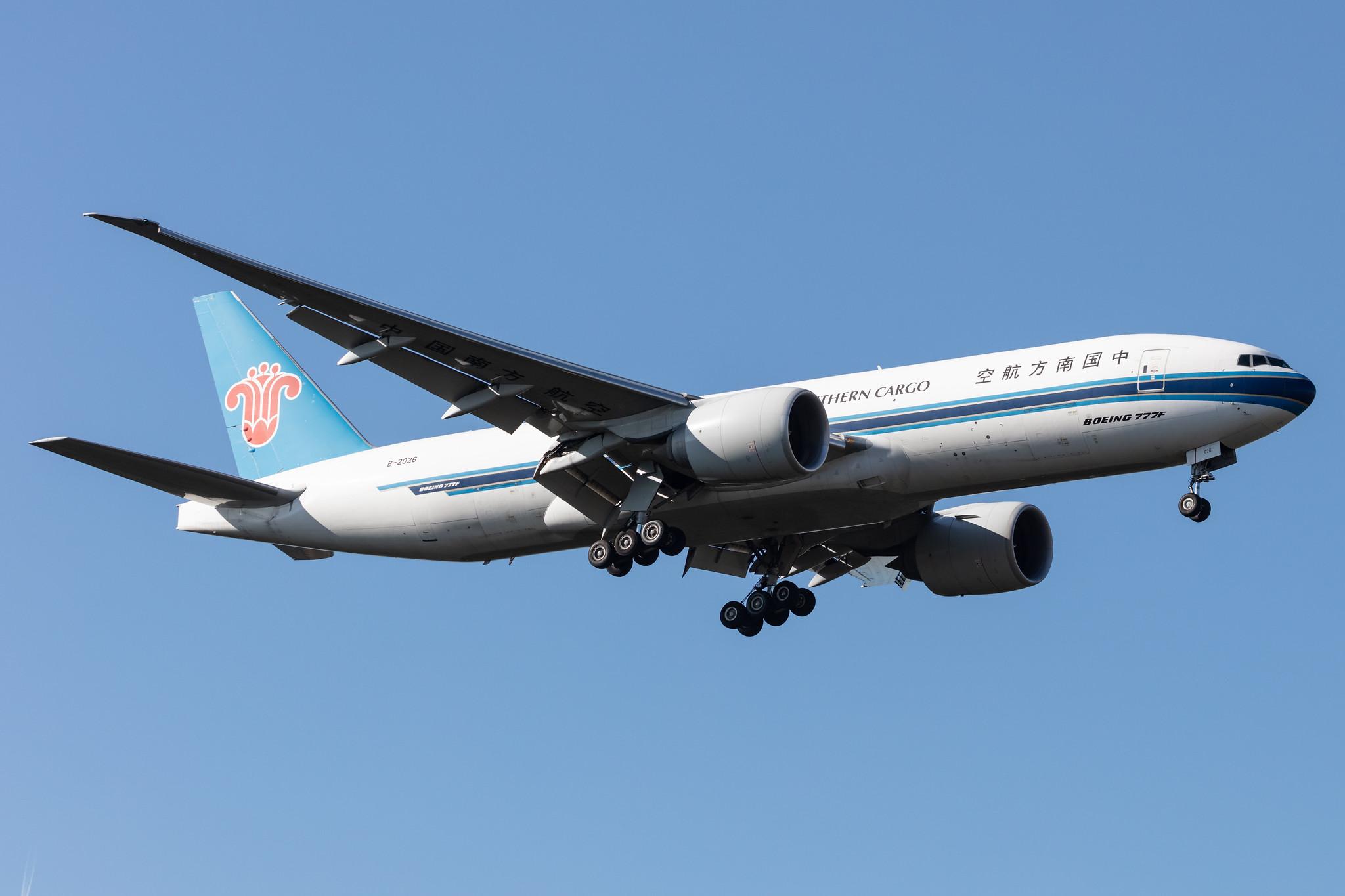 Frankfurt Airport: China Southern Cargo (CZ / CSN) | Operator: China Southern Airlines |  Boeing 777-F1B B77L | B-2026 | MSN 41635