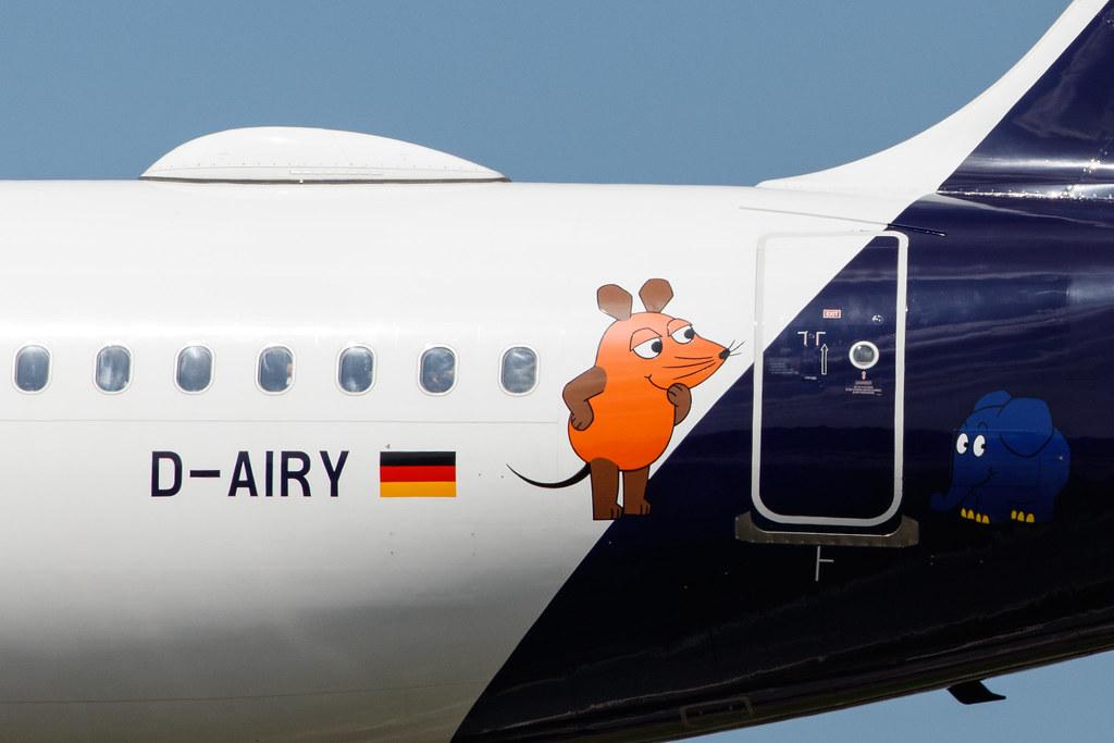 Hamburg Airport: Lufthansa (LH / DLH) |  Airbus A321-131 A321 | D-AIRY | MSN 0901