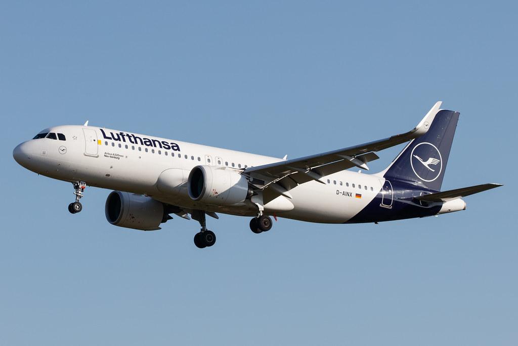 Hamburg Airport: Lufthansa (LH / DLH) |  Airbus A320-271N A20N | D-AINX | MSN 9229
