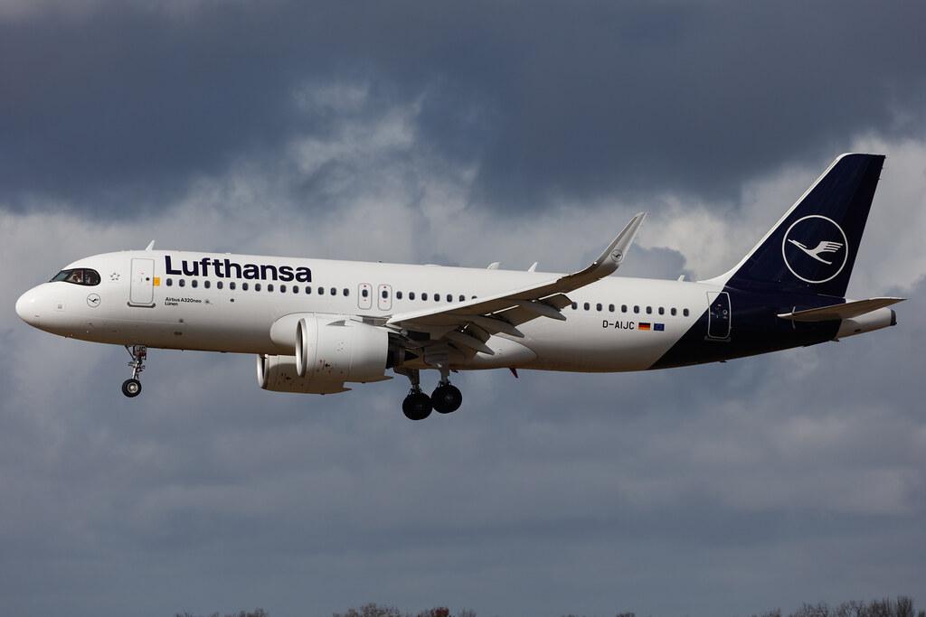 Hamburg Airport: Lufthansa (LH / DLH) |  Airbus A320-271N A20N | D-AIJC | MSN 09581