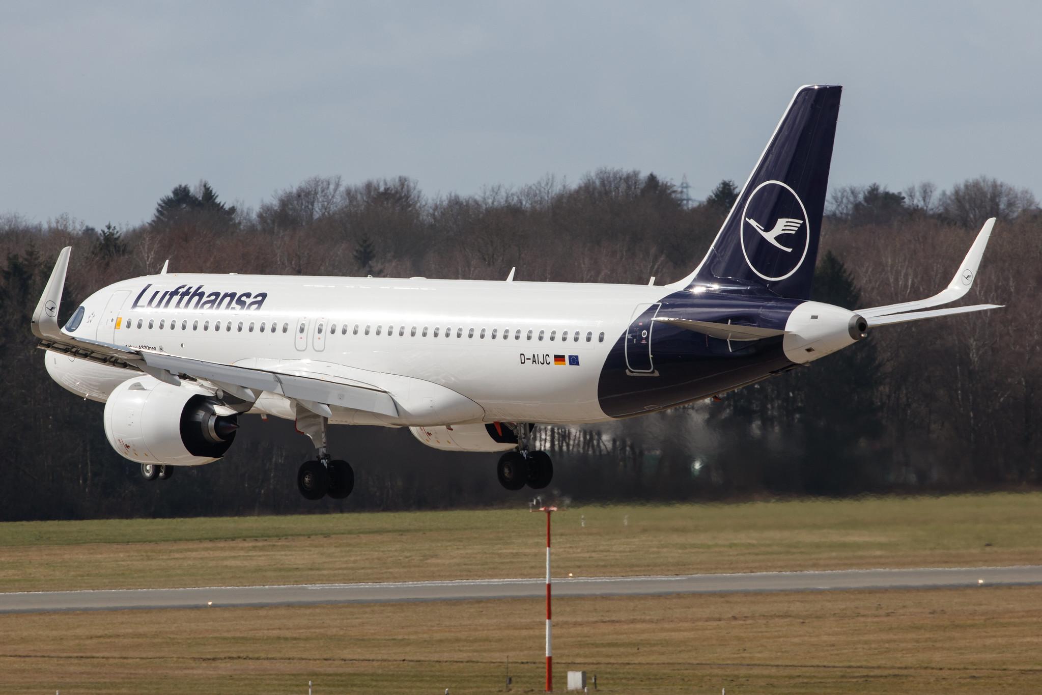 Hamburg Airport: Lufthansa (LH / DLH) |  Airbus A320-271N A20N | D-AIJC | MSN 09581