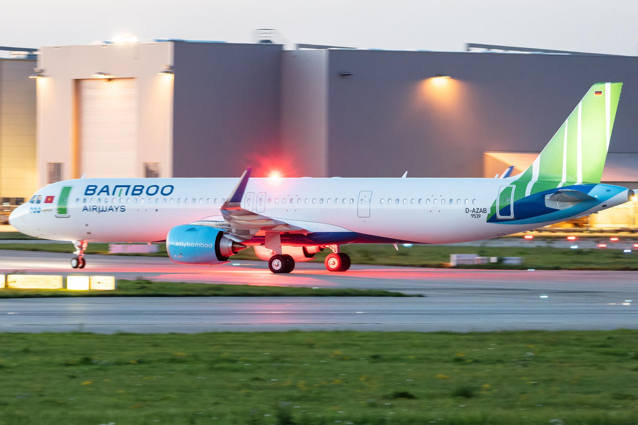 Hamburg Finkenwerder: Bamboo Airways (QH / BAV) |  Airbus A321-251NX A21N | D-AZAB (VN-A222) | MSN 9539