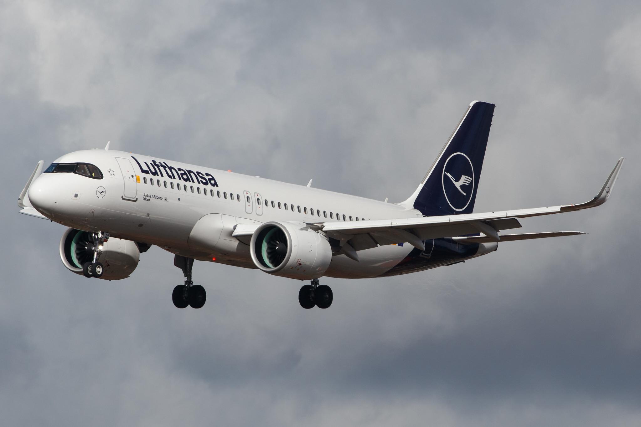 Hamburg Airport: Lufthansa (LH / DLH) |  Airbus A320-271N A20N | D-AIJC | MSN 09581