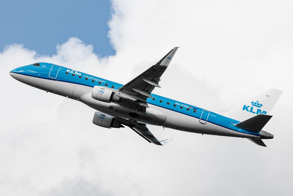 Hamburg Airport: KLM (KL / KLM) | Operator: KLM Cityhopper |  Embraer E175STD E75L | PH-EXN | MSN 17000659