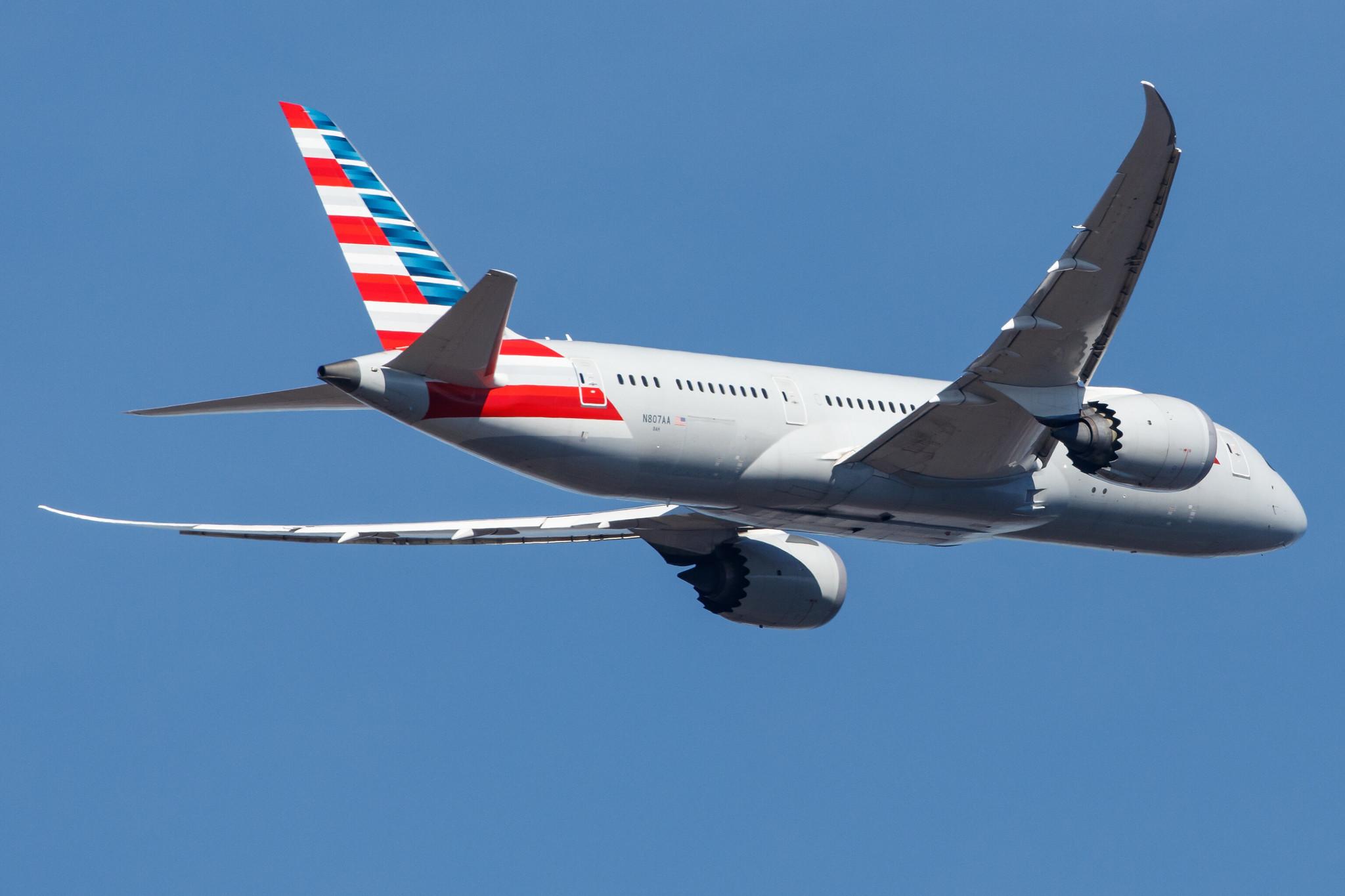 Frankfurt Airport: American Airlines (AA / AAL) |  Boeing 787-8 Dreamliner B788 | N807AA | MSN 40625