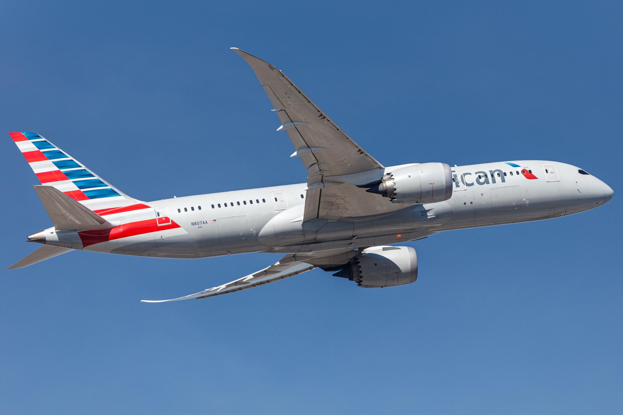 Frankfurt Airport: American Airlines (AA / AAL) |  Boeing 787-8 Dreamliner B788 | N807AA | MSN 40625