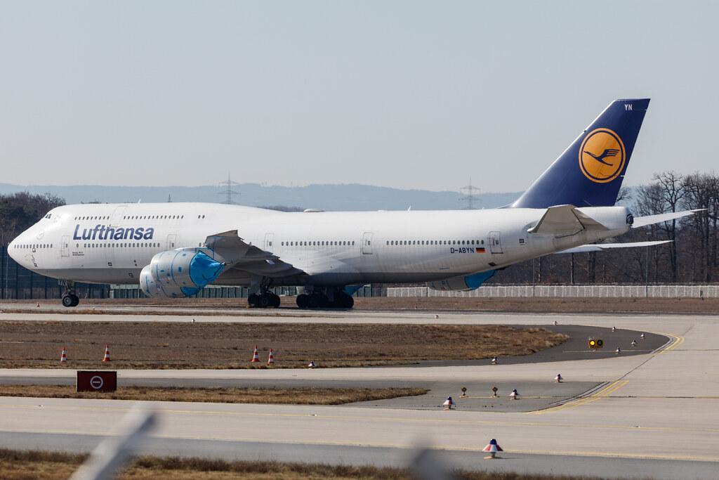 Frankfurt Airport: Lufthansa (LH / DLH) |  Boeing 747-830 B748 | D-ABYN | MSN 37838
