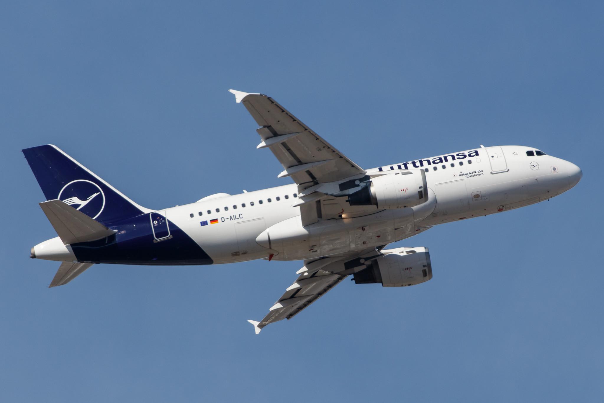 Frankfurt Airport: Lufthansa (LH / DLH) |  Airbus A319-114 A319 | D-AILC | MSN 0616