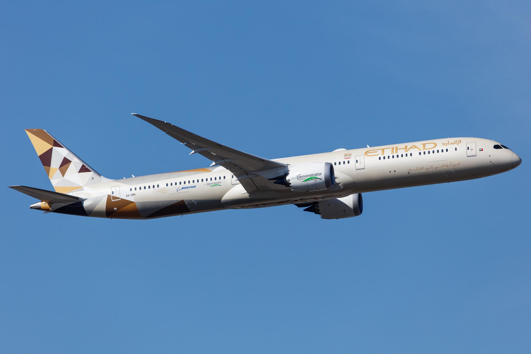 Frankfurt Airport: Etihad Airways (EY / ETD) |  Boeing 787-10 Dreamliner B78X | A6-BMI | MSN 60768