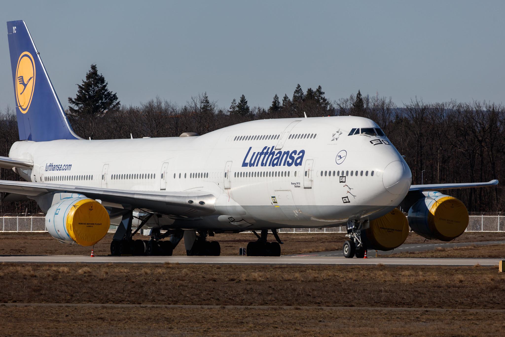 Frankfurt Airport: Lufthansa (LH / DLH) |  Boeing 747-830 B748 | D-ABYC | MSN 37828