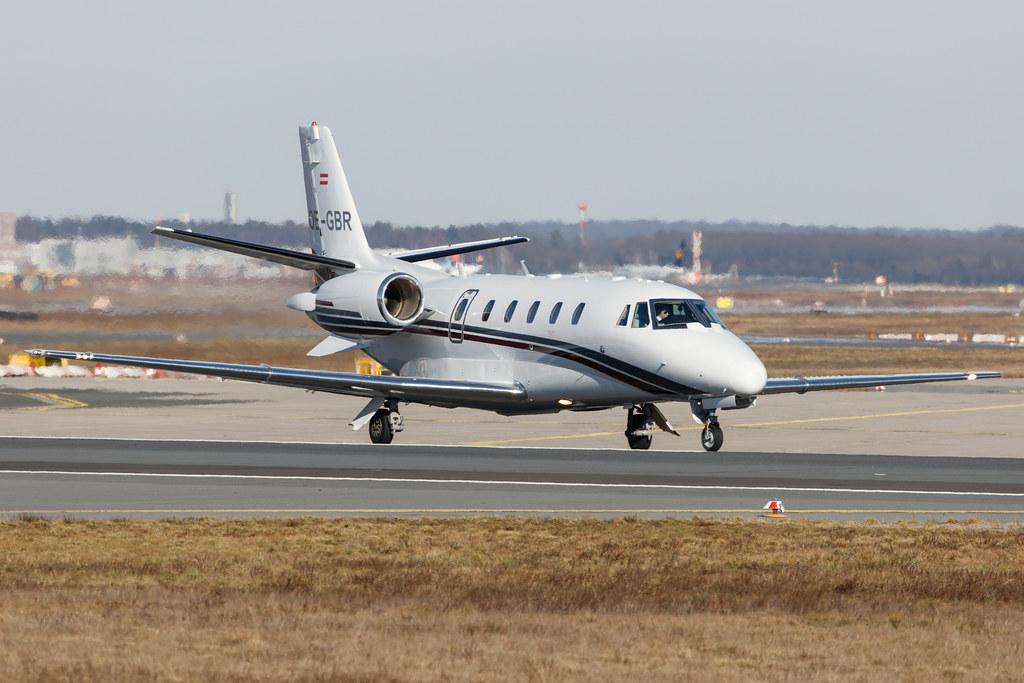 Frankfurt Airport: Fly Tyrol |  Cessna 560XL Citation XLS C56X | OE-GBR | MSN 560-5749