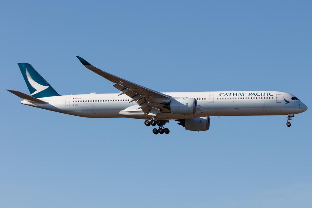 Frankfurt Airport: Cathay Pacific (CX / CPA) |  Airbus A350-1041 A35K | B-LXE | MSN 225