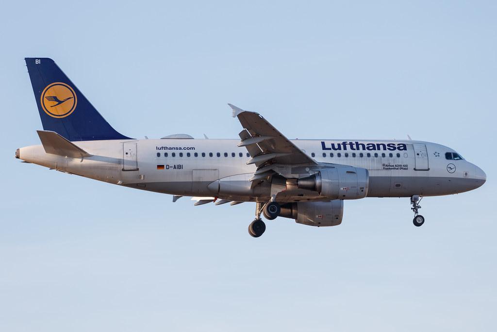 Frankfurt Airport: Lufthansa (LH / DLH) |    Airbus A319-112 A319 | D-AIBI | MSN 5284
