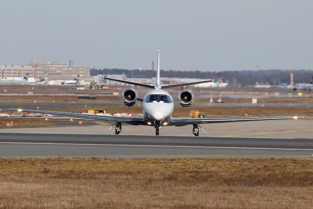Frankfurt Airport: Fly Tyrol |  Cessna 560XL Citation XLS C56X | OE-GBR | MSN 560-5749