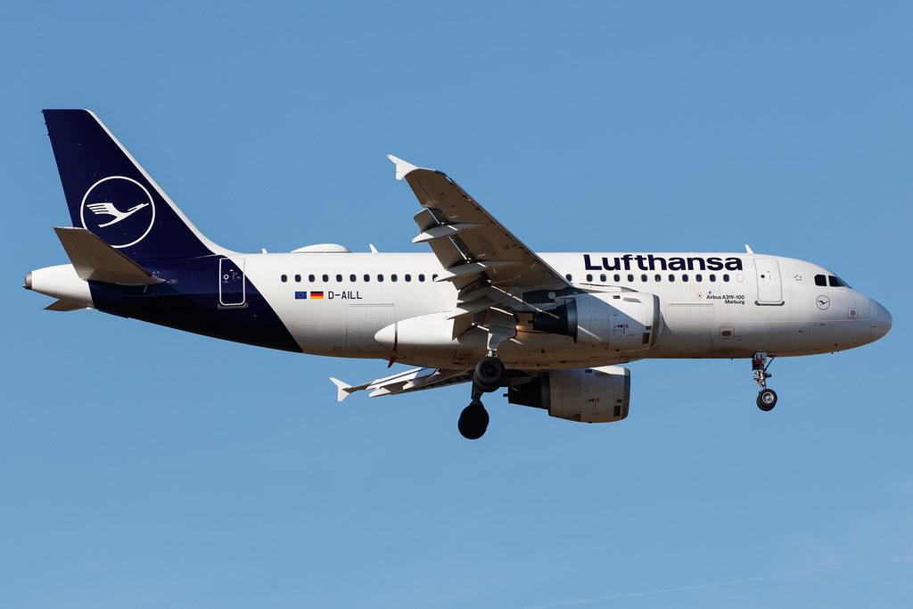 Frankfurt Airport: Lufthansa (LH / DLH) |  Airbus A319-114 A319 | D-AILL | MSN 0689