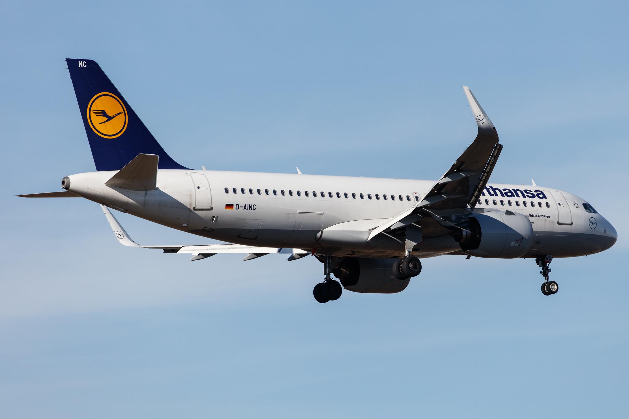 Frankfurt Airport: Lufthansa (LH / DLH) |  Airbus A320-271N A20N | D-AINC | MSN 6920