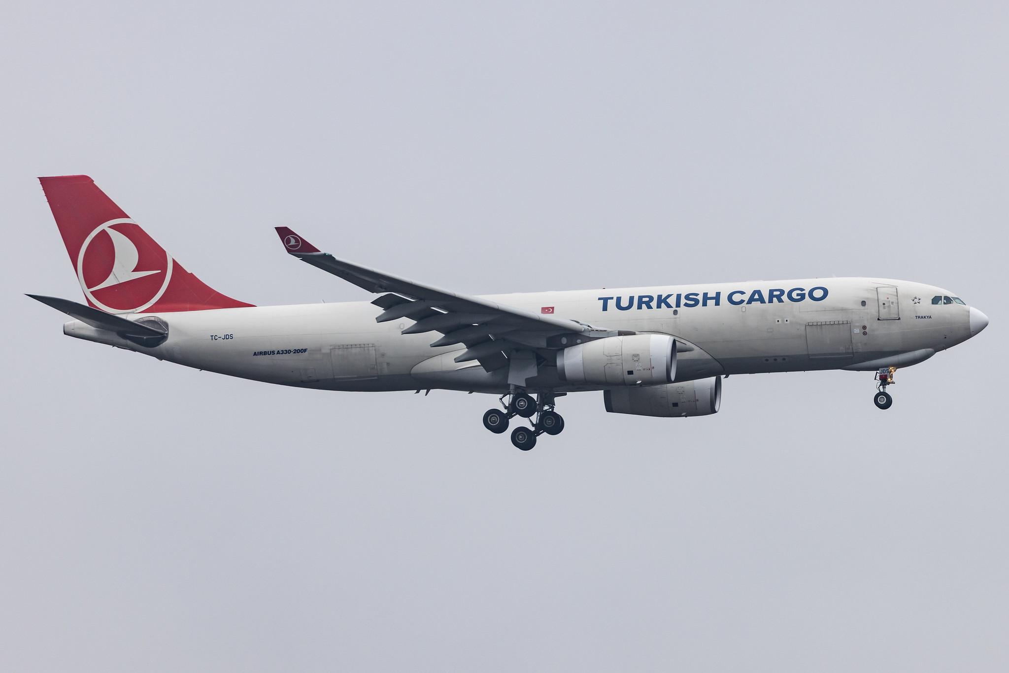 Frankfurt Airport: Turkish Cargo (TK / THY) | Operator: Turkish Airlines |  Airbus A330-243F A332 | TC-JDS | MSN 1418