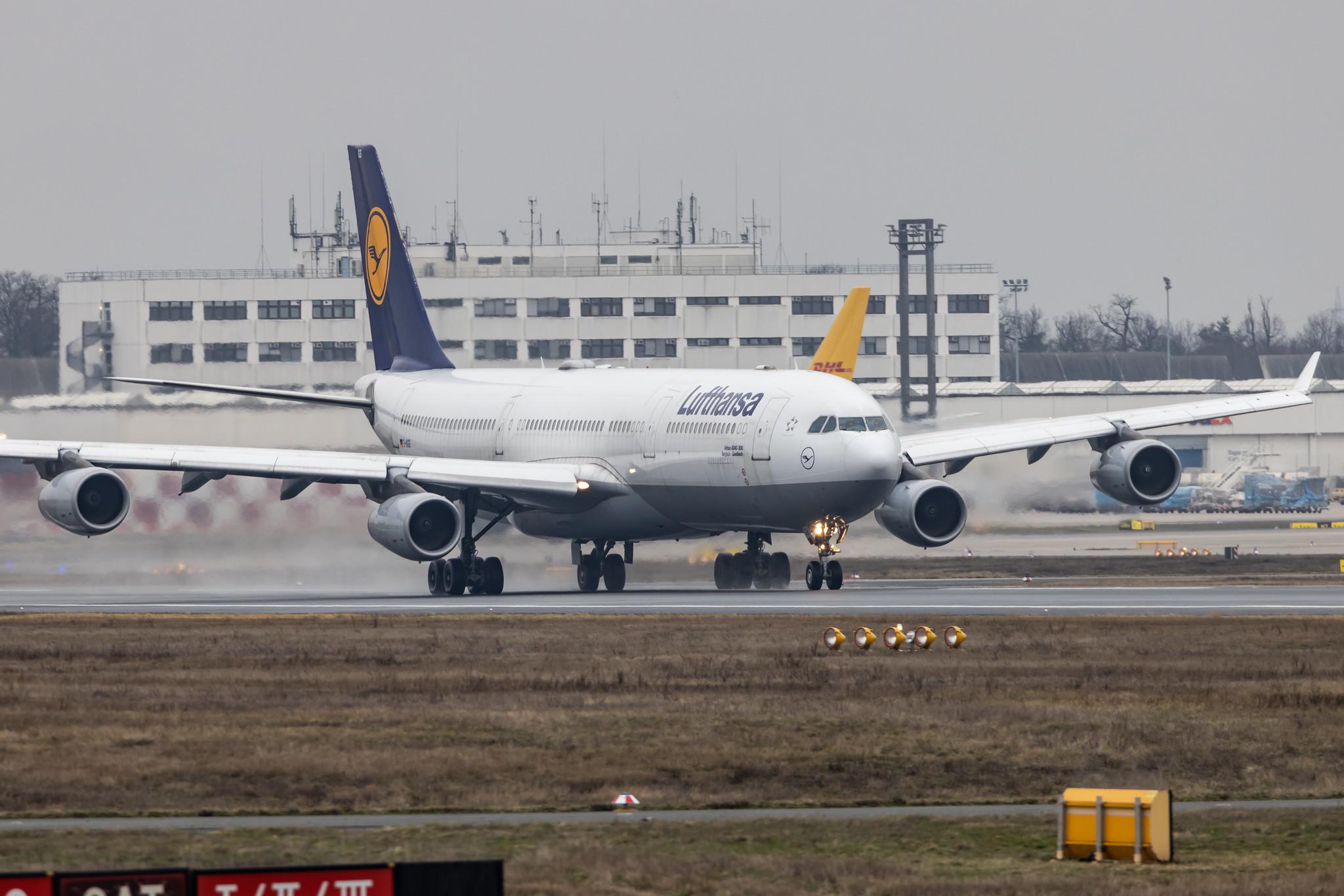Frankfurt Airport: Lufthansa (LH / DLH) |  Airbus A340-313 A343 | D-AIGS | MSN 0297
