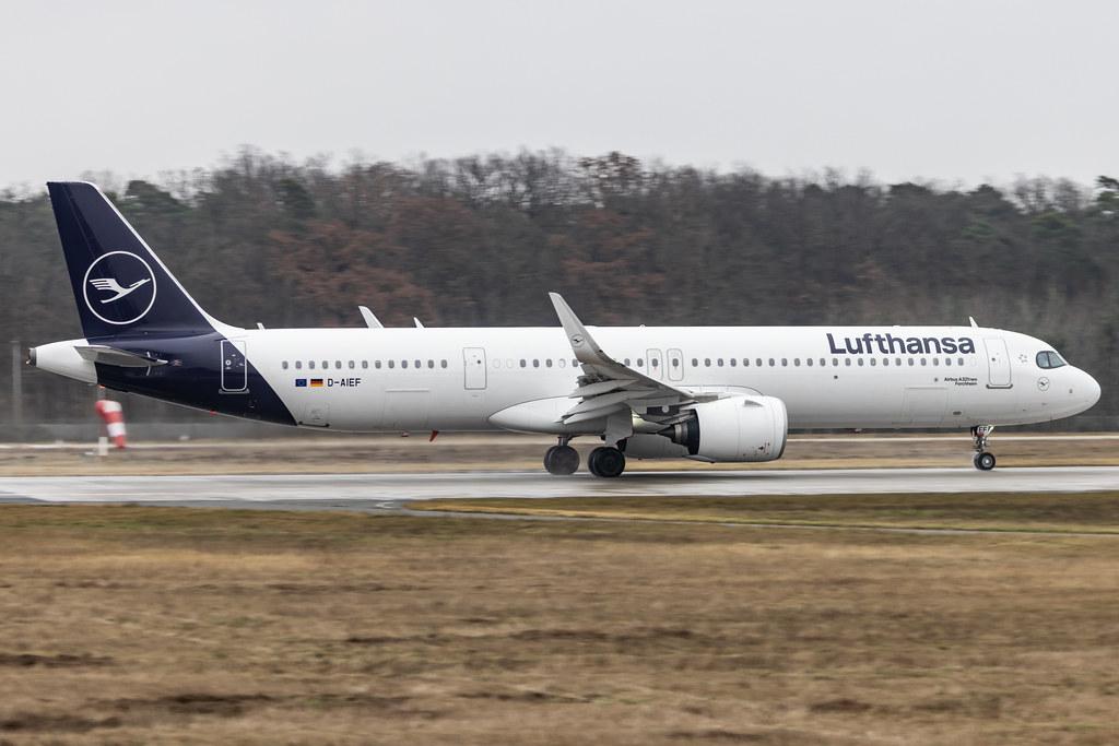 Frankfurt Airport: Lufthansa (LH / DLH) |  Airbus A321-271NX A21N | D-AIEF | MSN 10010
