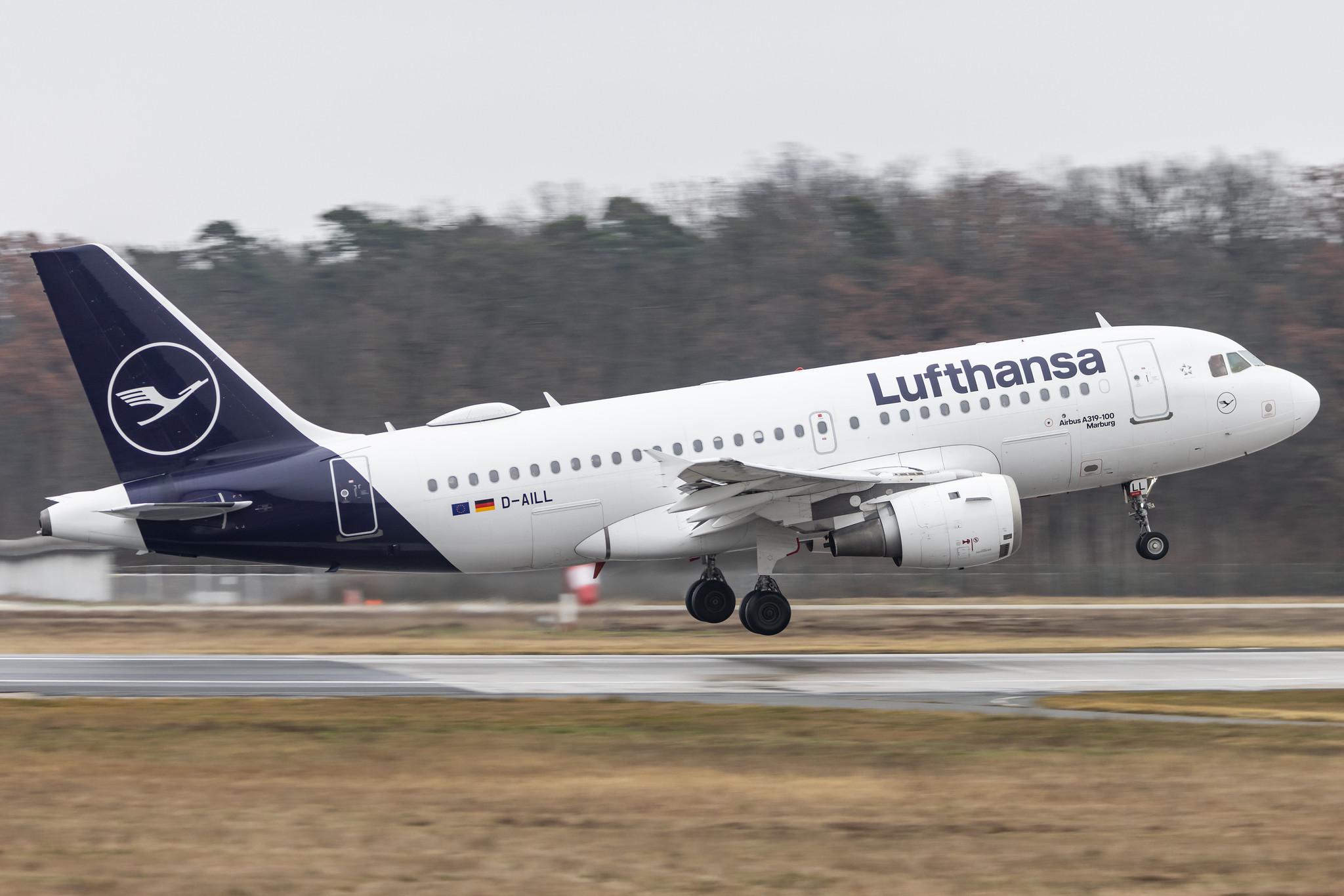 Frankfurt Airport: Lufthansa (LH / DLH) |  Airbus A319-114 A319 | D-AILL | MSN 0689