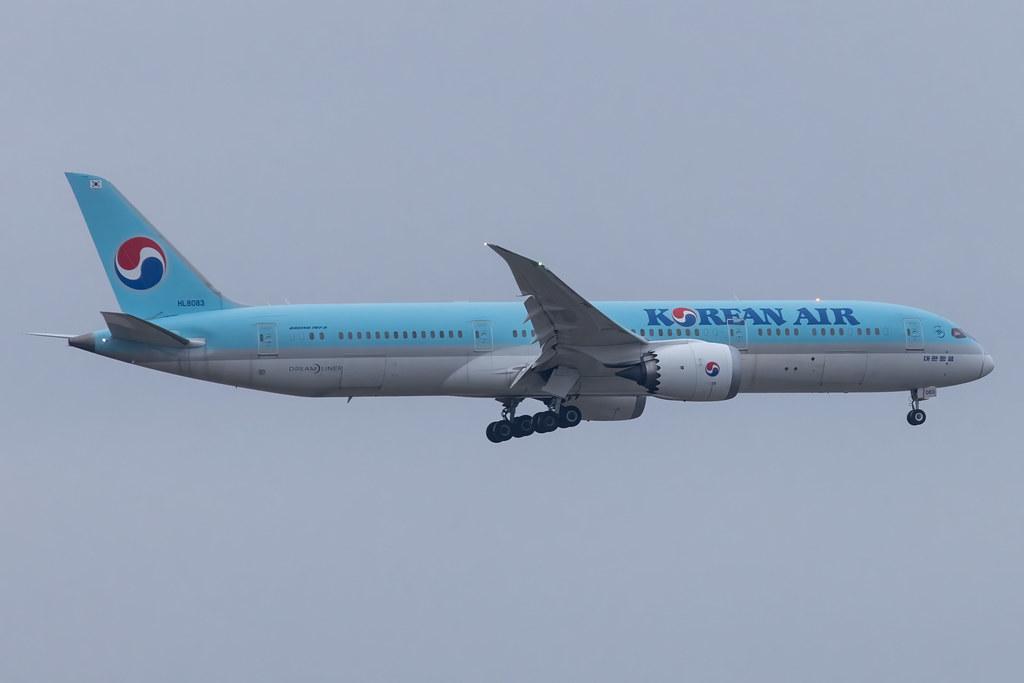 Frankfurt Airport: Korean Air (KE / KAL) |  Boeing 787-9 Dreamliner B789 | HL8083 | MSN 34812