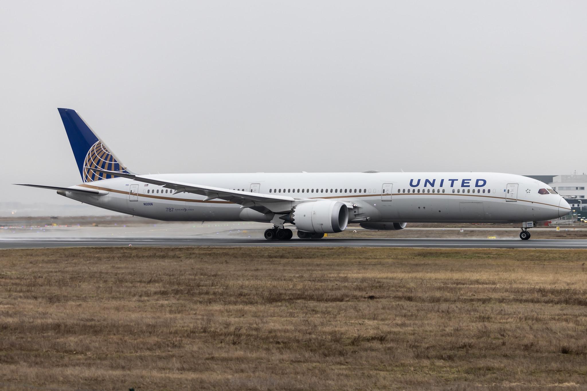 Frankfurt Airport: United Airlines (UA / UAL) |  Boeing 787-10 Dreamliner B78X | N12006 | MSN 60140