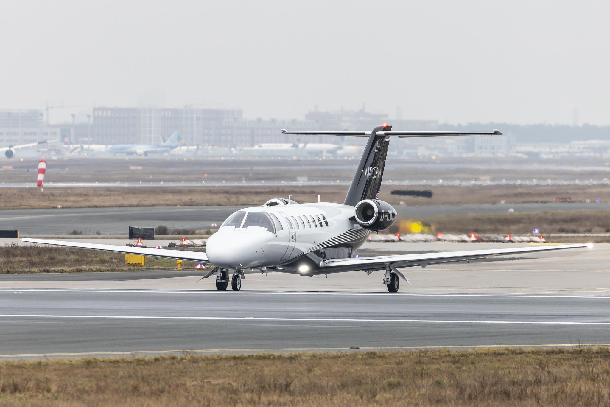 Frankfurt Airport: Marc Cain GmbH  |  Cessna 525A CitationJet CJ3 C25B | D-CMCA | MSN 525B-0534