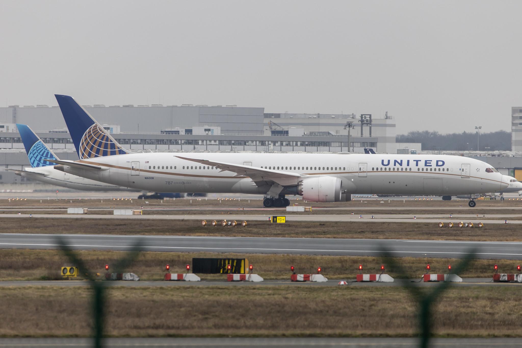 Frankfurt Airport: United Airlines (UA / UAL) |  Boeing 787-10 Dreamliner B78X | N16008 | MSN 60138