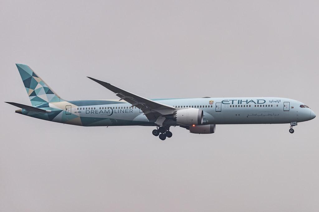 Frankfurt Airport: Etihad (EY / ETD) |  Livery: Greenliner Livery | Operator: Etihad Airways |  Boeing 787-10 Dreamliner B78X | A6-BMH | MSN 60765