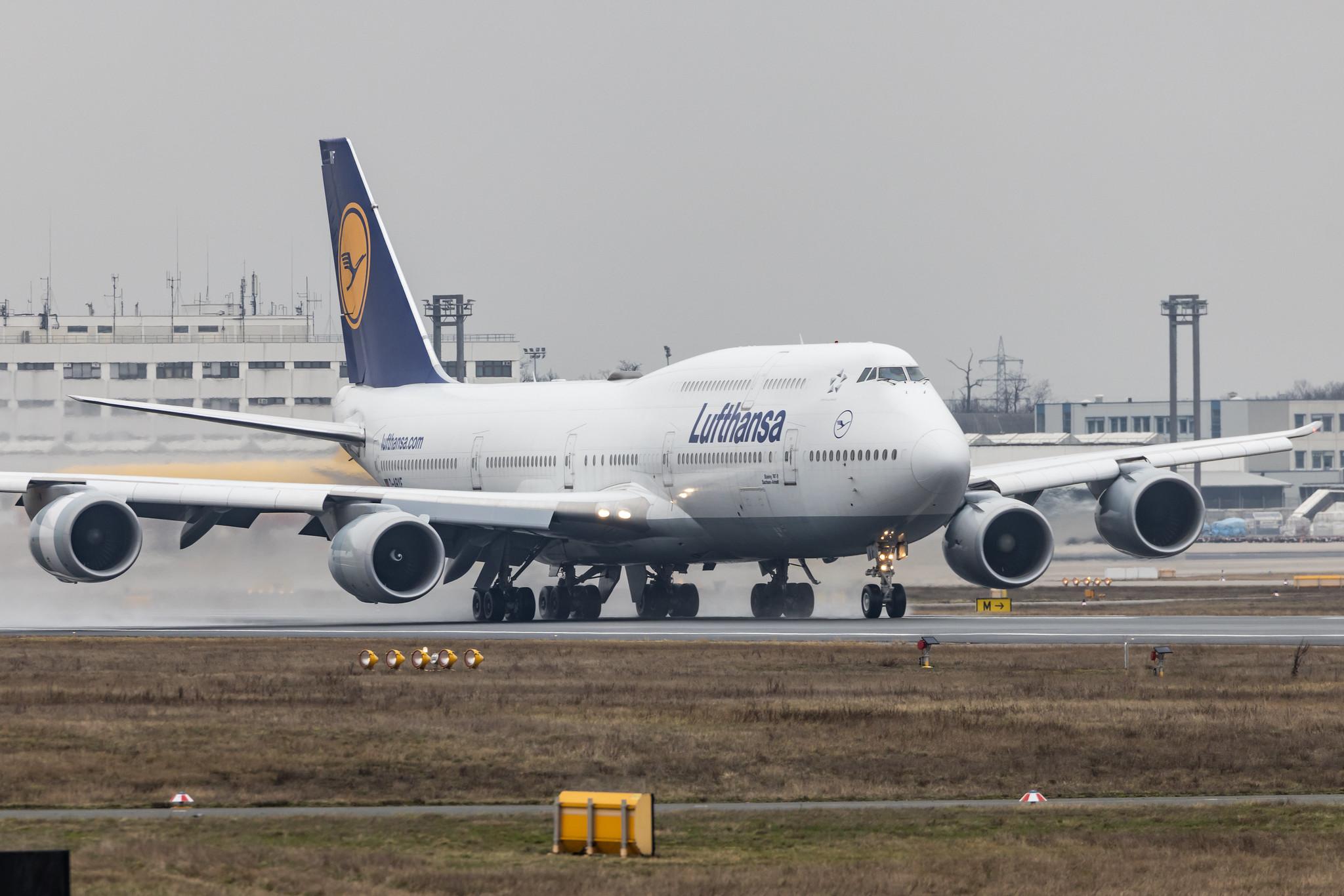 Frankfurt Airport: Lufthansa (LH / DLH) |  Boeing 747-830 B748 | D-ABYF | MSN 37830