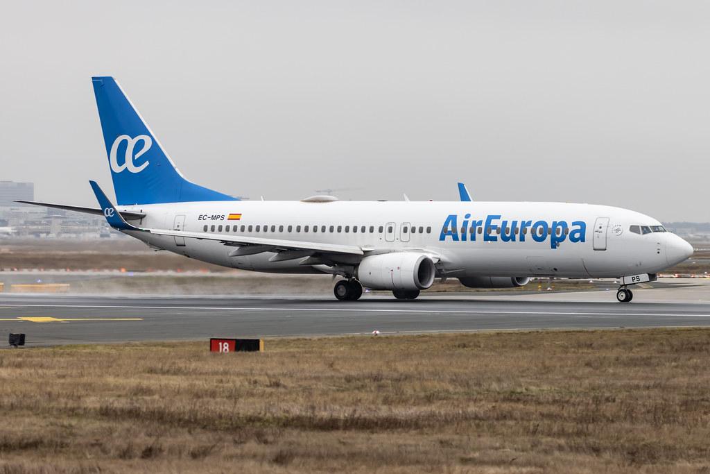 Frankfurt Airport: Air Europa (UX / AEA) |  Boeing 737-85P B738 | EC-MPS | MSN 60587