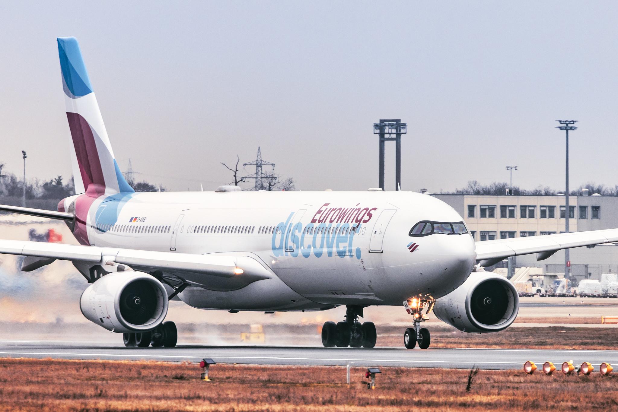 Frankfurt Airport: Eurowings Discover (4Y / OCN) |  Airbus A330-343 A333 | D-AIKB | MSN 0576